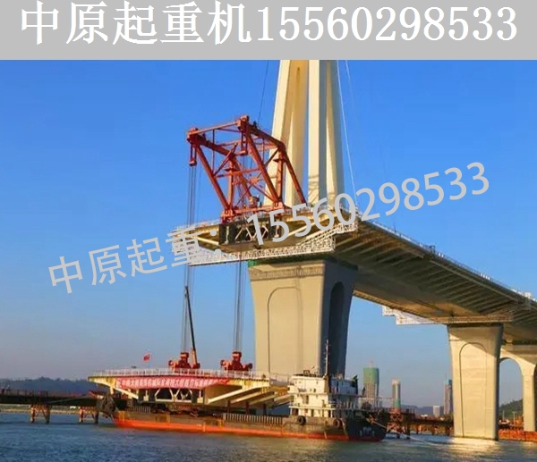 跨桥钢箱梁梁片运输