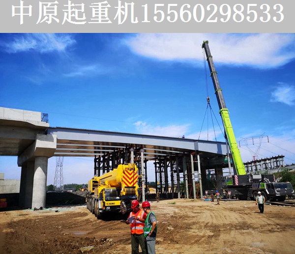钢结构桥架设