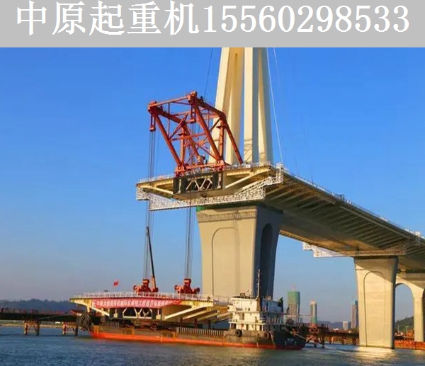 跨桥钢箱梁梁片运输